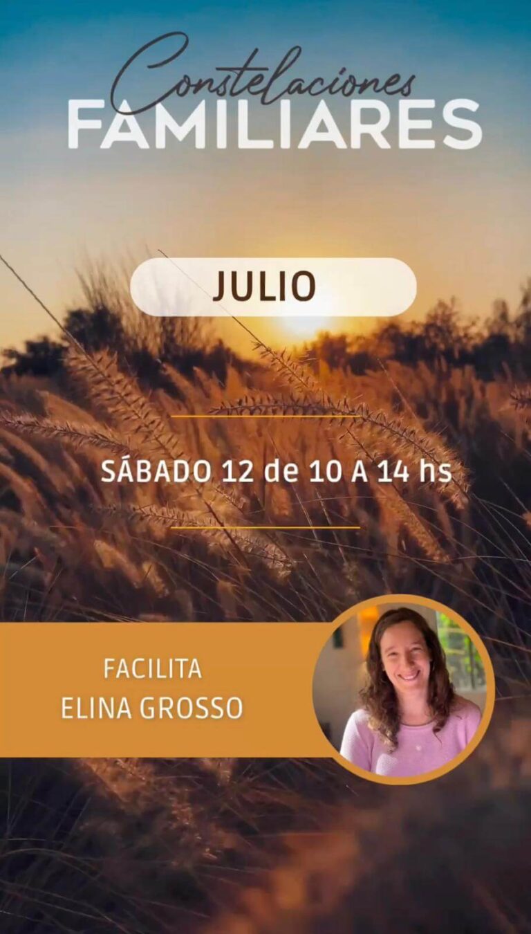 Taller de Constelaciones Familiares 12 JUL 2025 - ELINA GROSSO