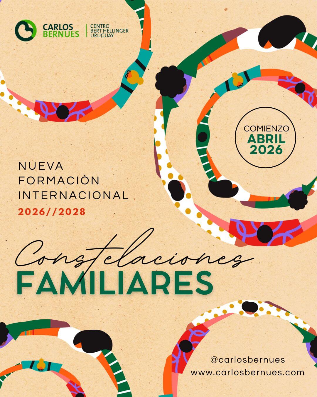 Formación Internacional en Constelaciones Familiares 2026 - Carlos Bernués